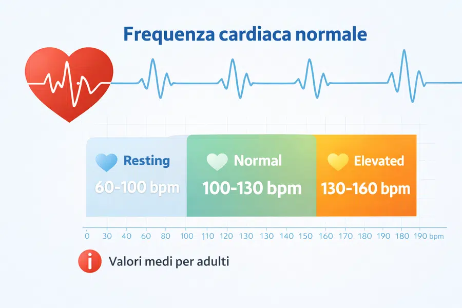 valori normali frequenza cardiaca